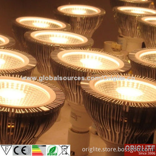 LED Spotlight Bulb, 12W PAR30, Lifud Power, Bridgelux Chip, COB LED, 3yrs Warranty/E27/High-polished